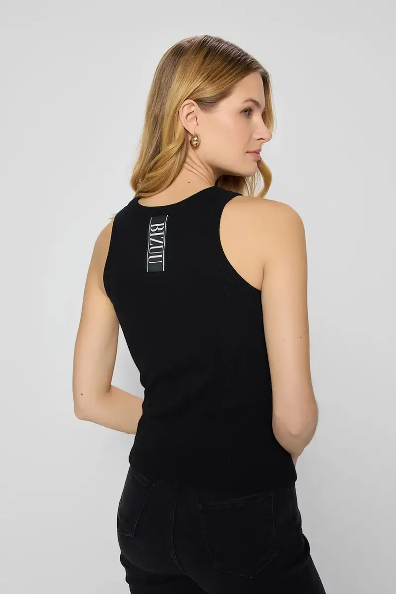 top in cotone ALEXIN colore nero ALEXIN CZARNY miniatura 2