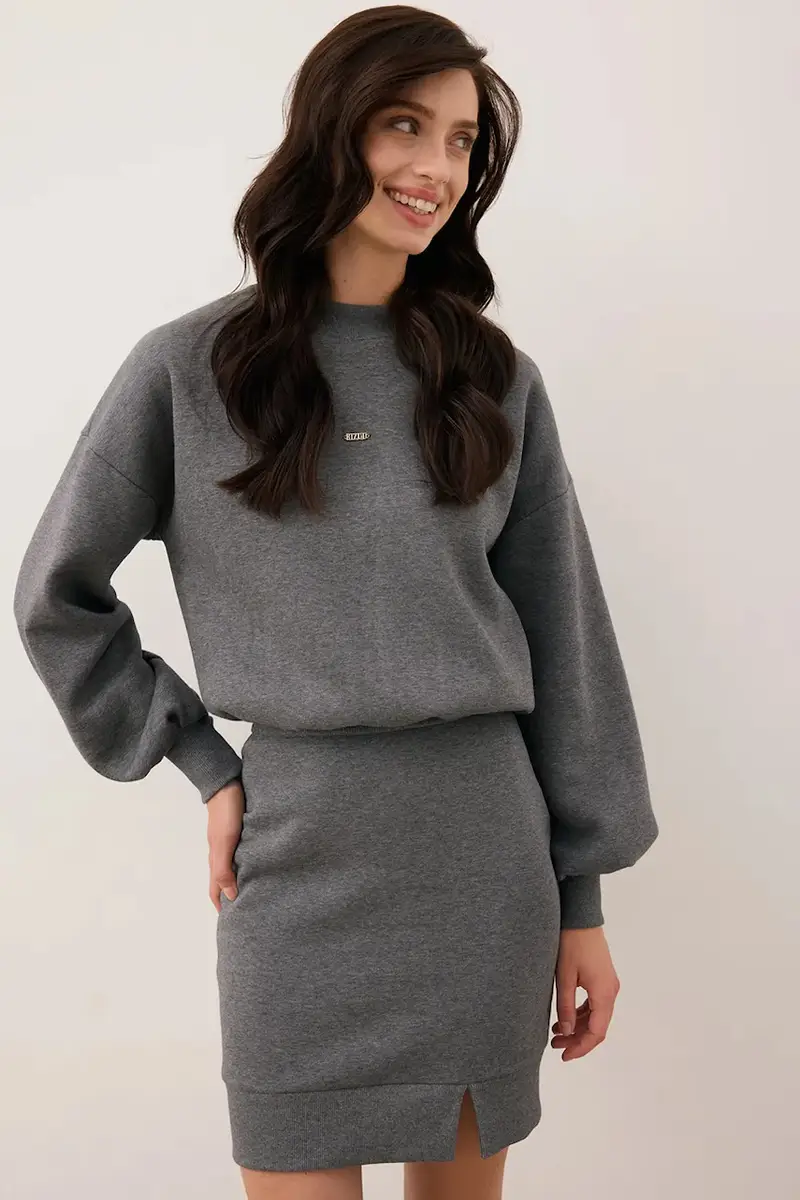 vestito CAGLIARI colore grigio CAGLIARI GRAFITOWY