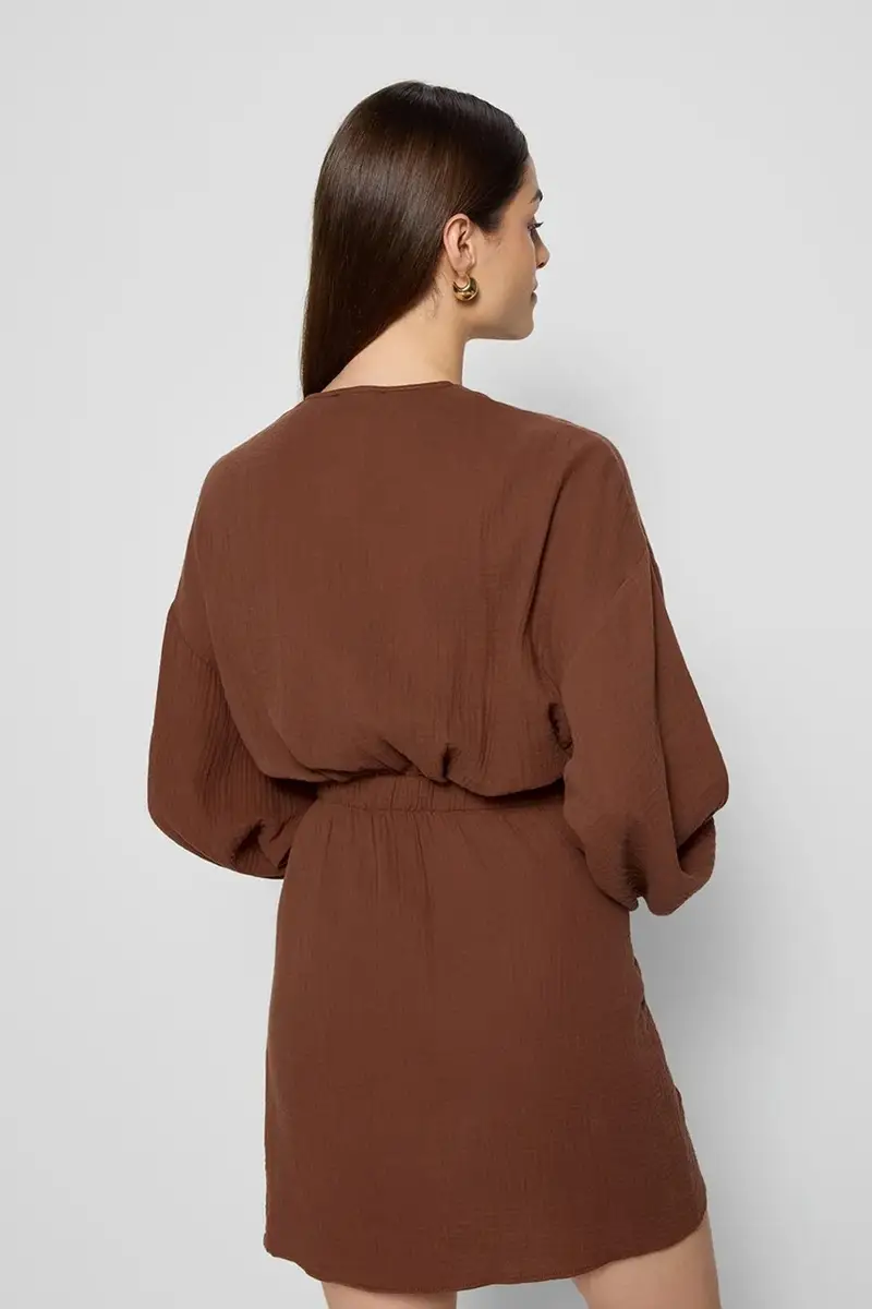 vestito MOULINS colore marrone MOULINS BRĄZOWY miniatura 2