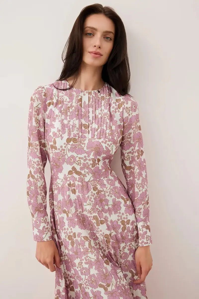 vestito NYLA colore rosa NYLA RÓŻOWY miniatura 2