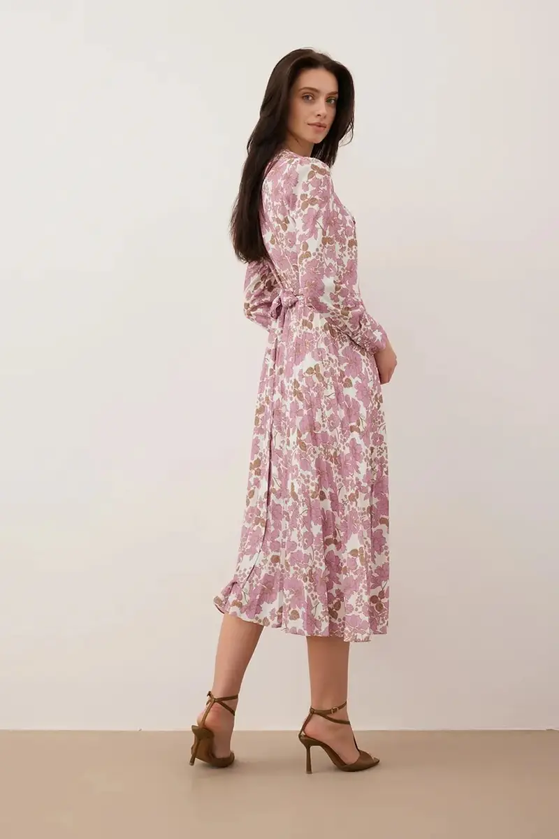 vestito NYLA colore rosa NYLA RÓŻOWY miniatura 5