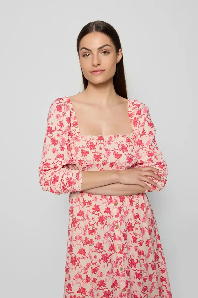 vestito PATRYA colore rosso PATRYA CZERWONY miniatura 2