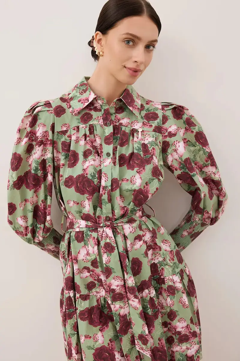 vestito SOREZIA colore verde SOREZIA ZIELONY miniatura 2