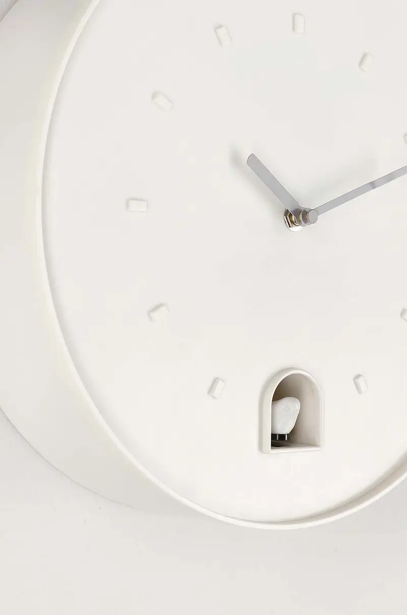 orologio da parete Damian Bianco miniatura 2