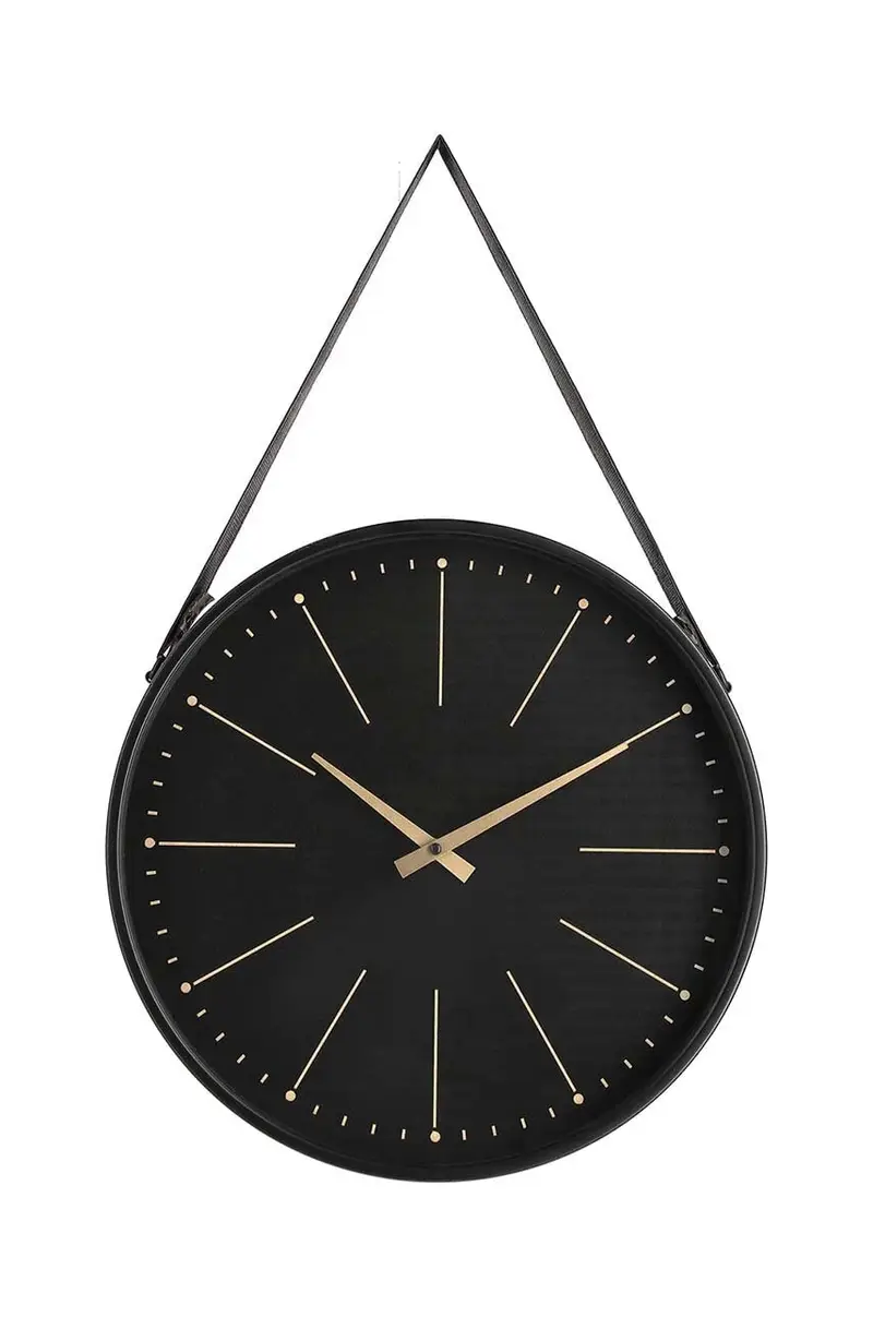 orologio da parete Orologio Nero