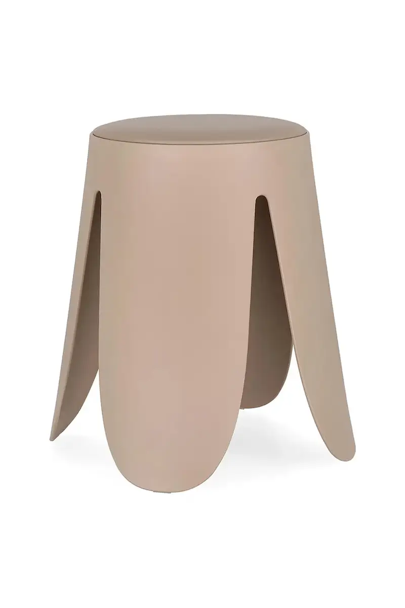 sgabello Imogen 37 x 47 cm colore beige