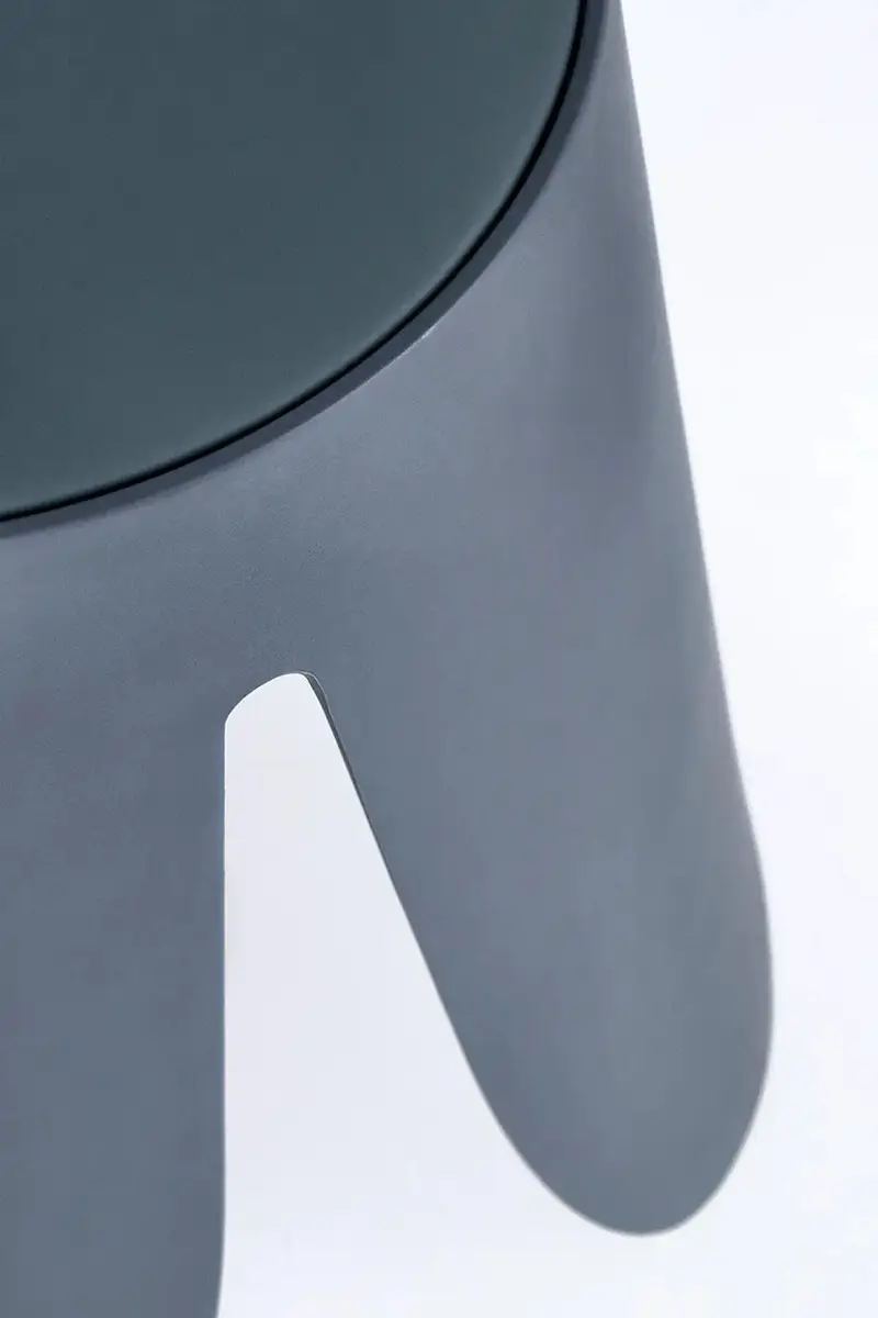 sgabello Imogen 37 x 47 cm colore blu miniatura 3