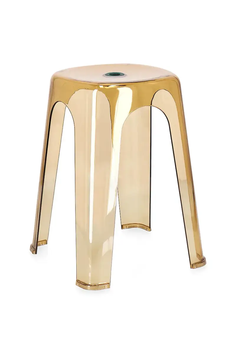 sgabello Sonny 34,5 x 34,5 x 46,5 cm colore giallo