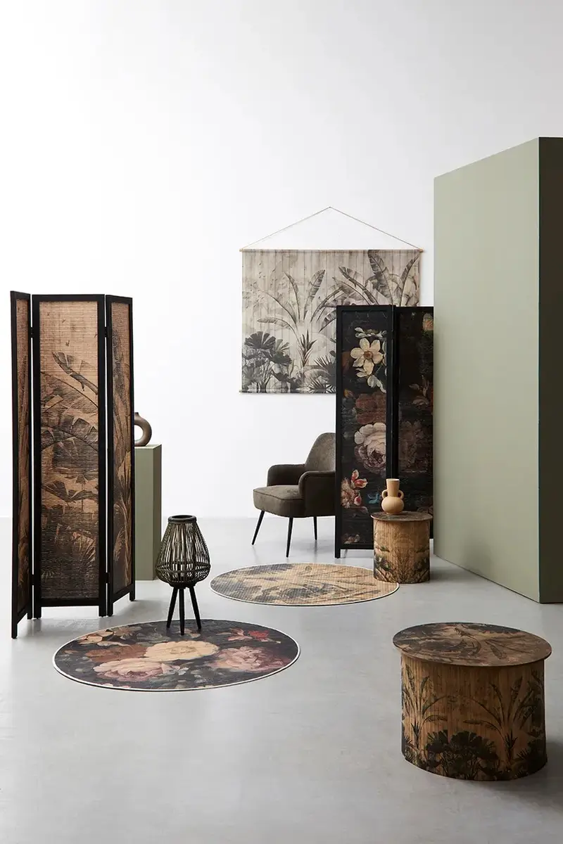 tavolino Nariko 58 x 40 cm Multicolore miniatura 5