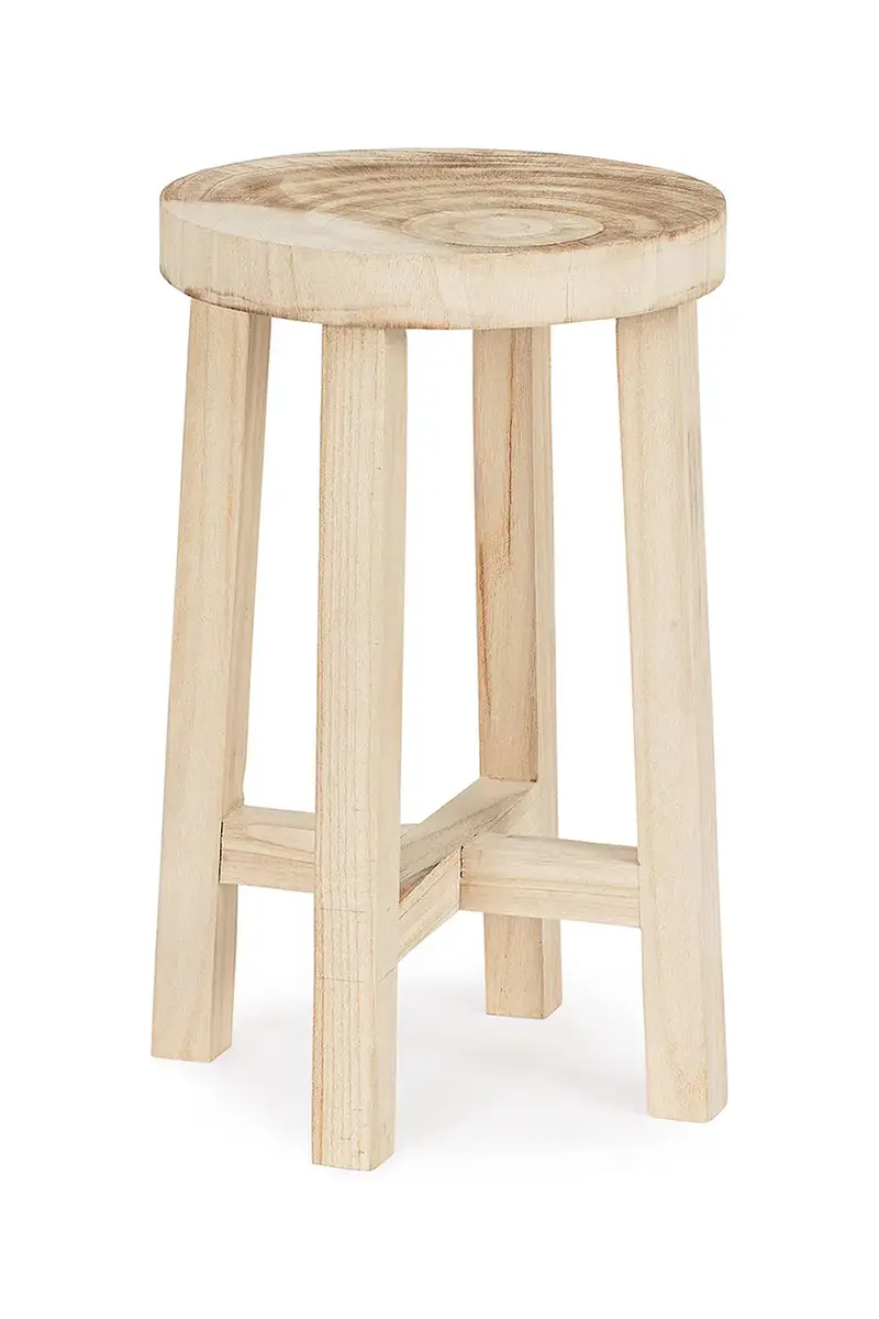 tavolino Yako 31 x 50 cm colore beige