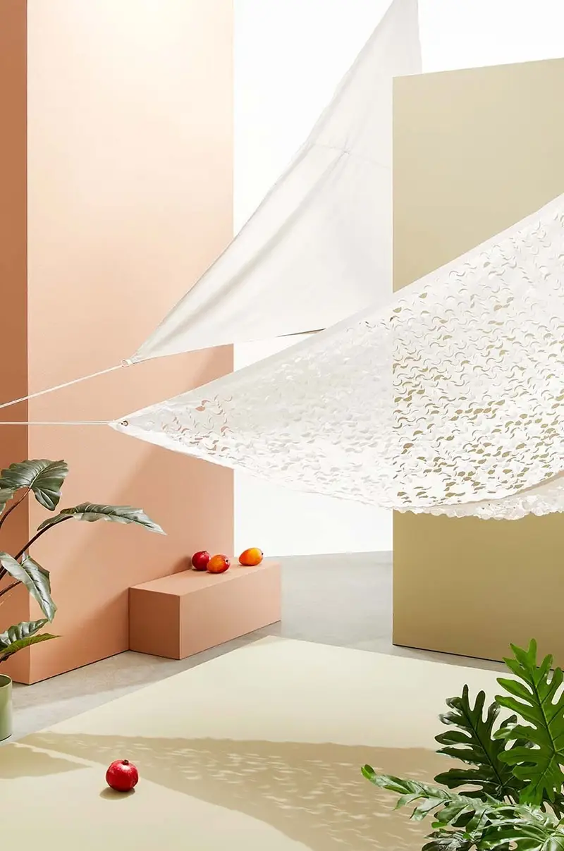 vela solare Moon White Bianco miniatura 5