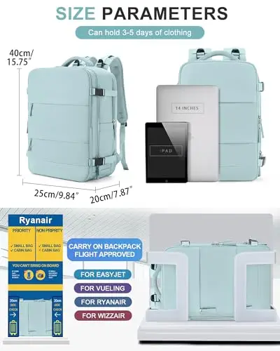 BJLFS Zaino da viaggio 3376168 miniatura 3