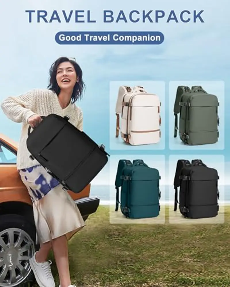 BJLFS Zaino da viaggio Nero 1600135 miniatura 2