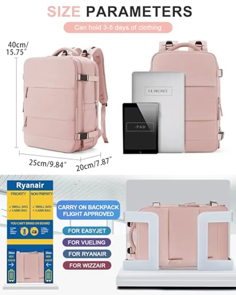 BJLFS Zaino da viaggio 2199441 miniatura 3