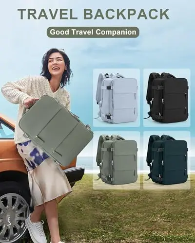 BJLFS Zaino da viaggio Verde 3518392 miniatura 2