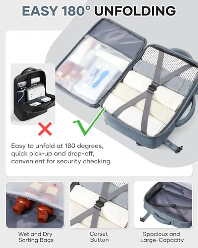 BJLFS Zaino da viaggio 2394827 miniatura 3