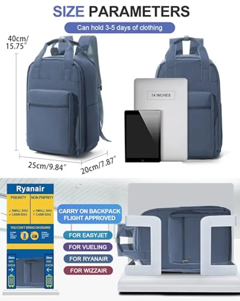 BJLFS Zaino da viaggio 1919994 miniatura 3