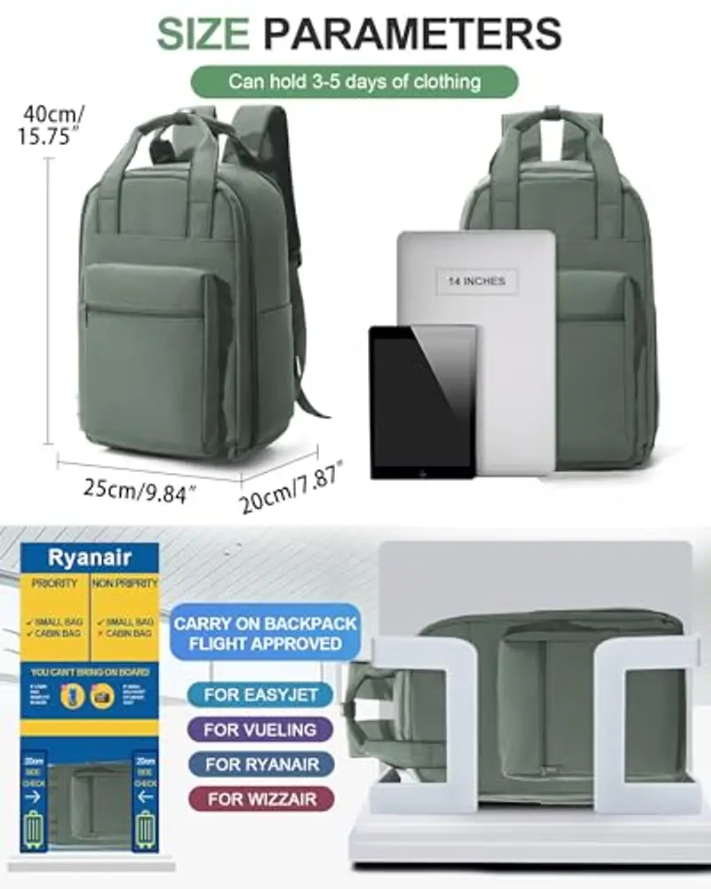 BJLFS Zaino da viaggio 1919999 miniatura 3