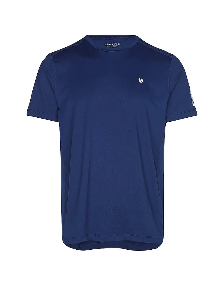 Maglietta da tennis da uomo Ace con inserti in mesh blu | S