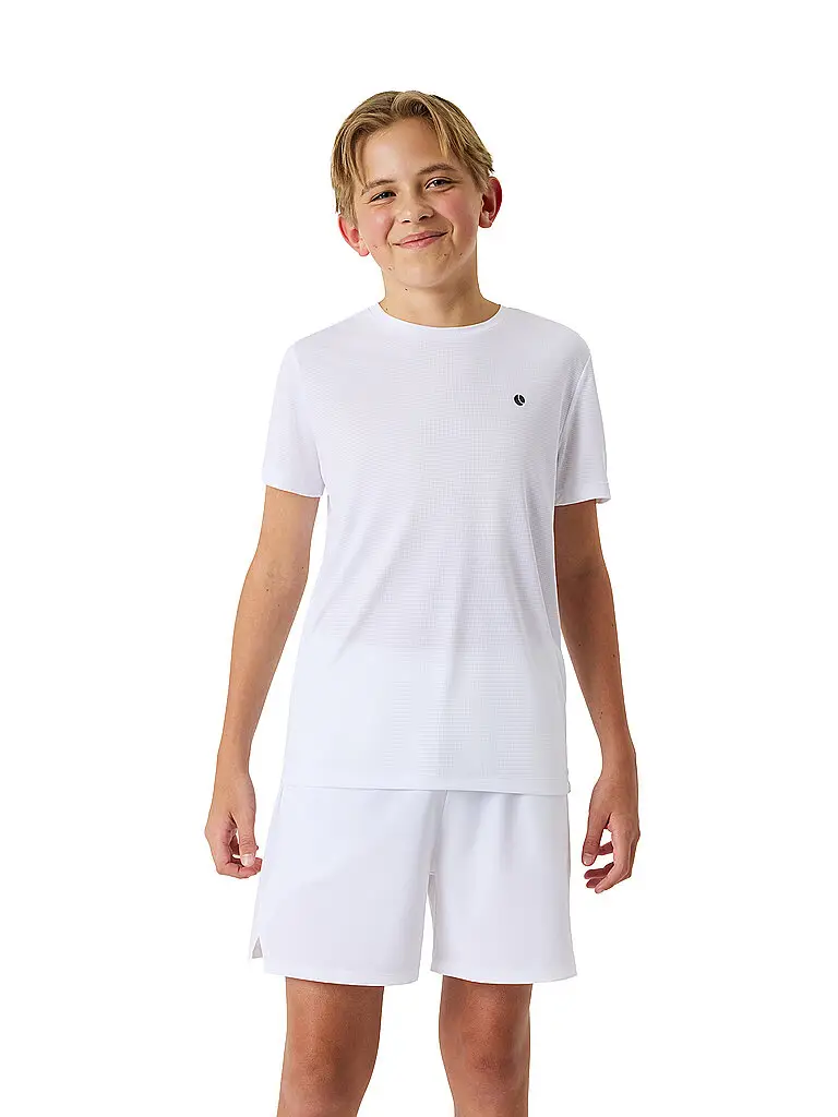 Maglietta da tennis per bambini ACE LIGHT bianco | 122-128