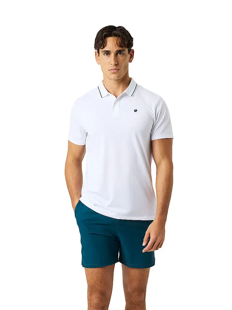 Polo da tennis da uomo Ace bianco | S