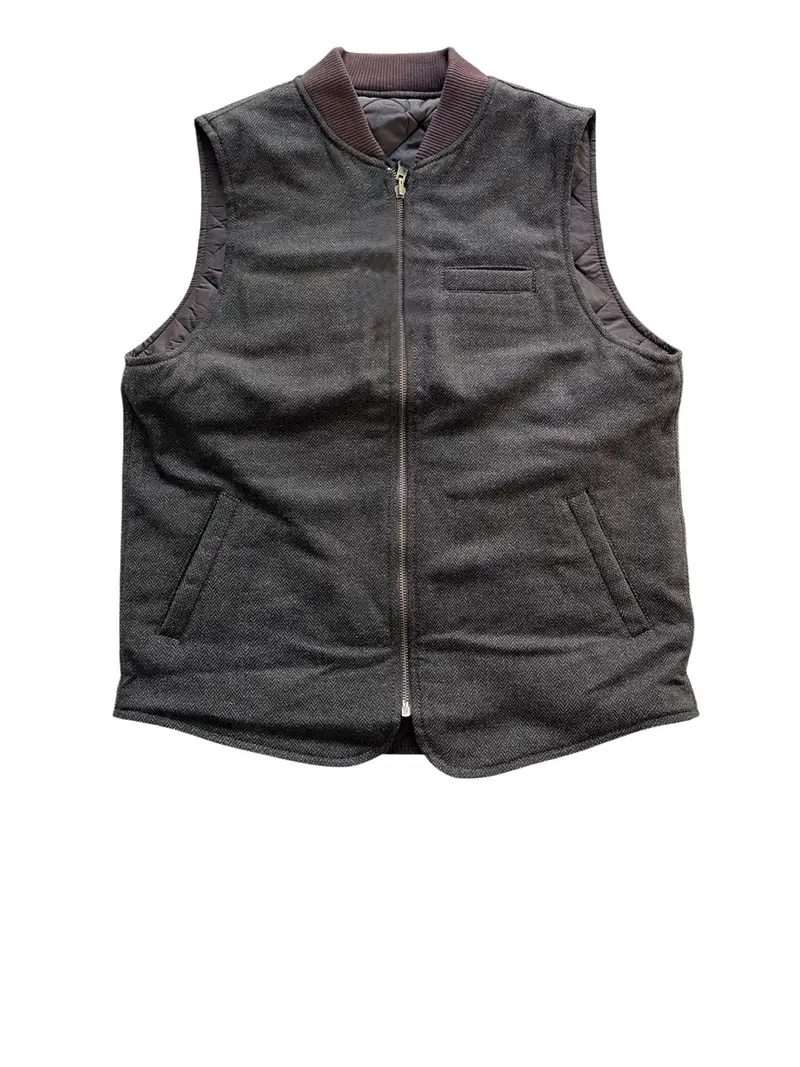 Bl'ker Gilet Uomo Marrone 3963747