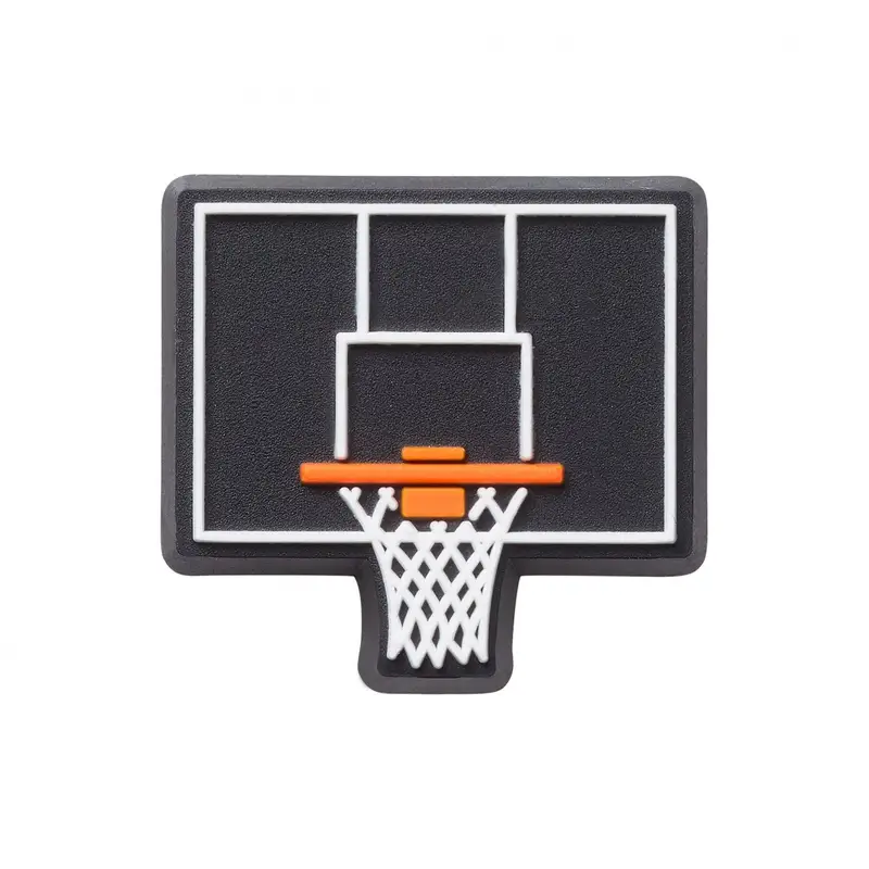 Black basketball backboard