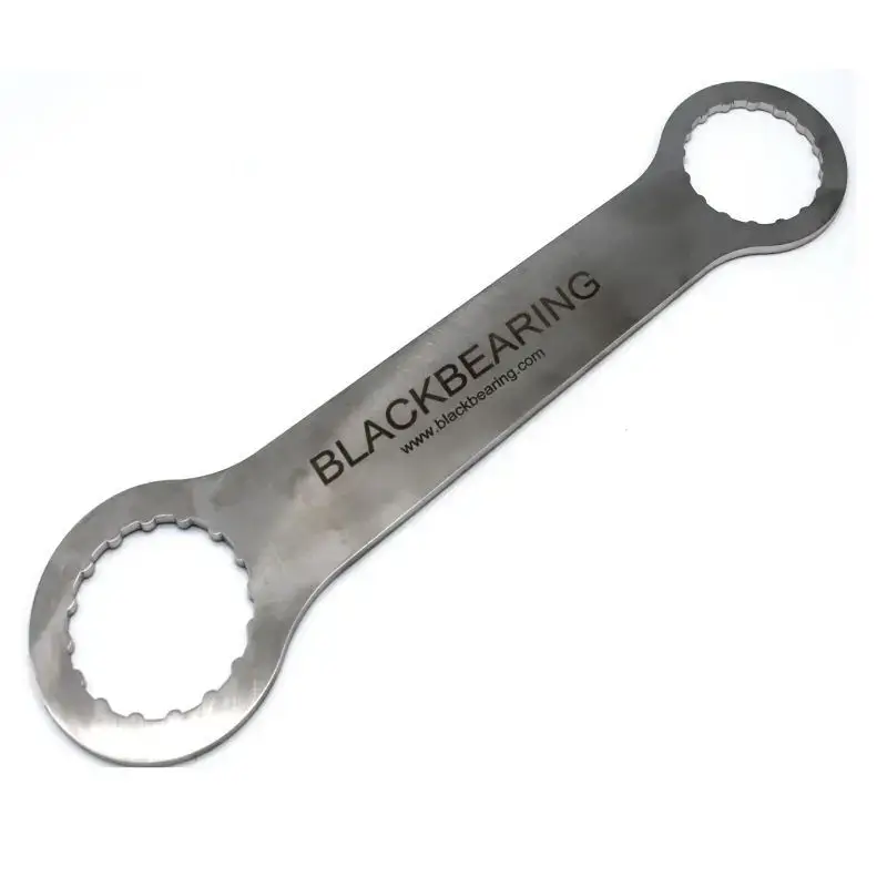 Doppia chiave per il movimento centrale Black Bearing Bottombracket 12 cannelures