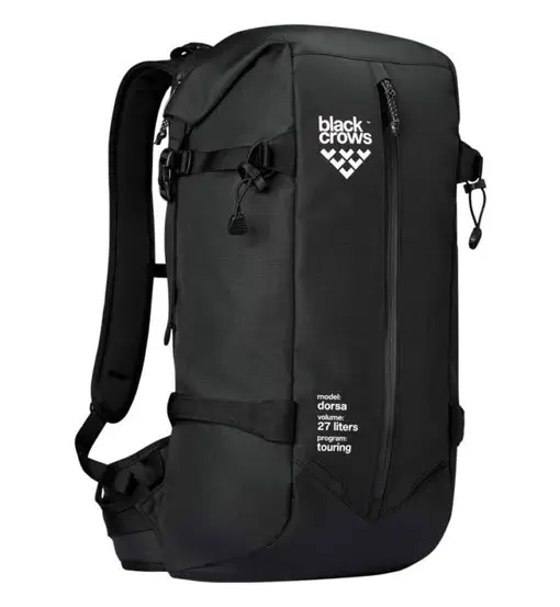 Dorsa 27 - zaino scialpinismo Black