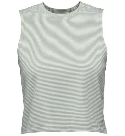 BD Stripe Tank W - top arrampicata - donna Green