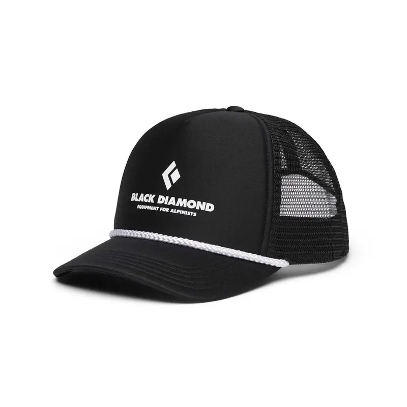 Cappello Alpinismo Flat Bill Trucker Nero TU