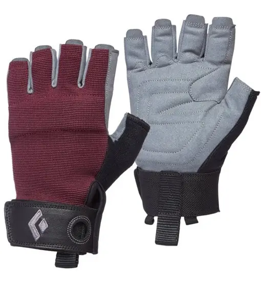 Crag - guanti alpinismo - donna Bordeaux