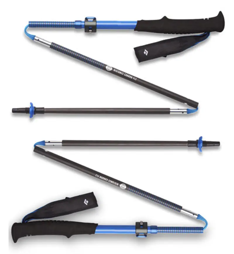 Distance Carbon FLZ - bastoncini pieghevoli Blue
