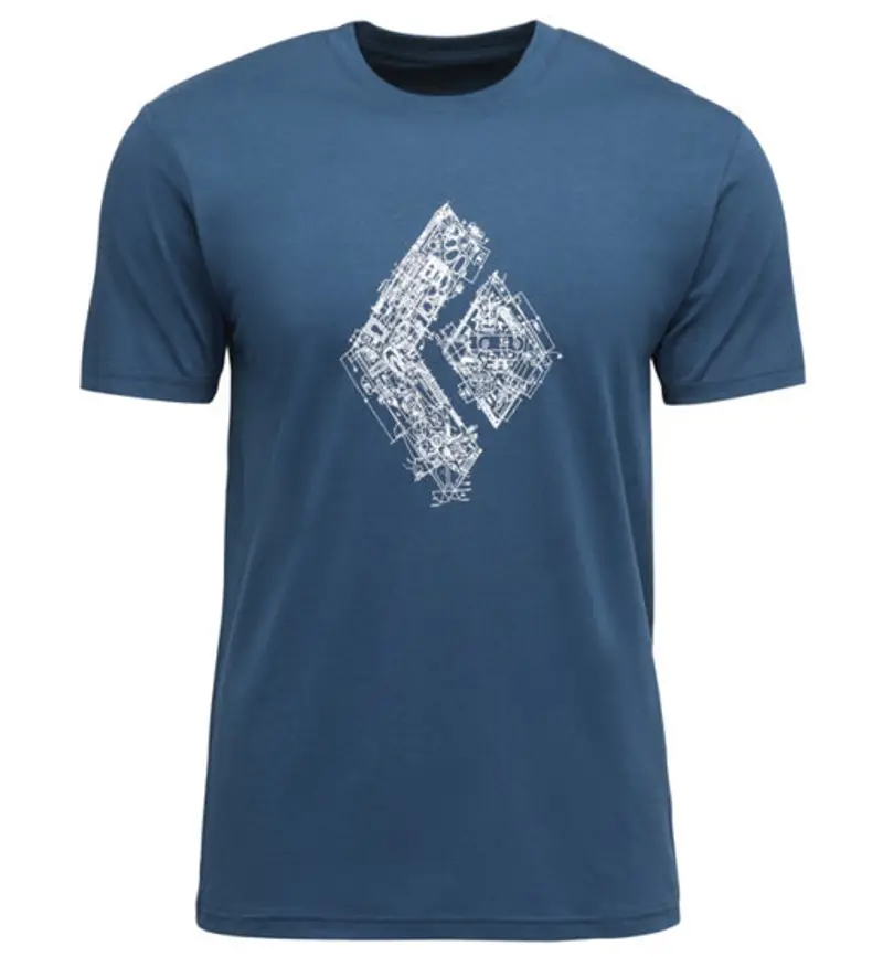 Black Diamond T-shirt Uomo Blu 2409741