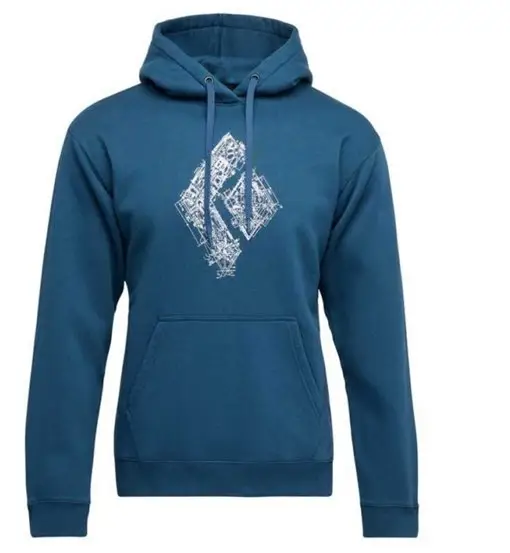 Engineered Diamond Po Hoody - felpa con cappuccio - uomo Blue