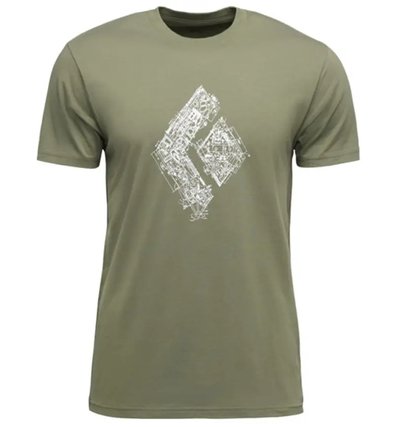 Black Diamond T-shirt Uomo Verde 2413761