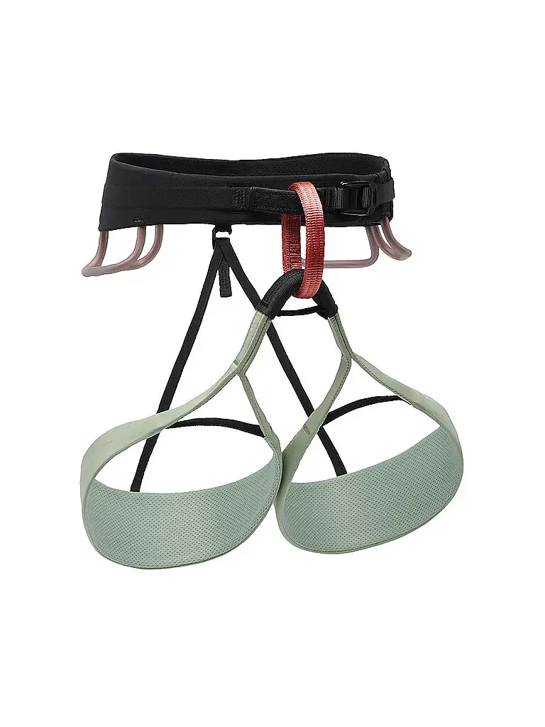 Imbracatura da arrampicata da donna Solution verde | XS