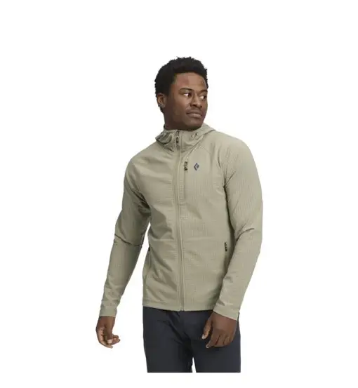 M Coefficient Storm Fz Hoody - felpa in pile - uomo Green