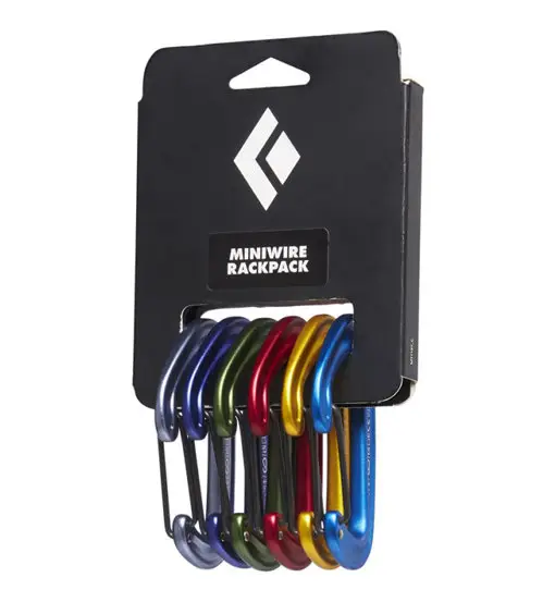 Miniwire Rackpack - set moschettoni Multicolor