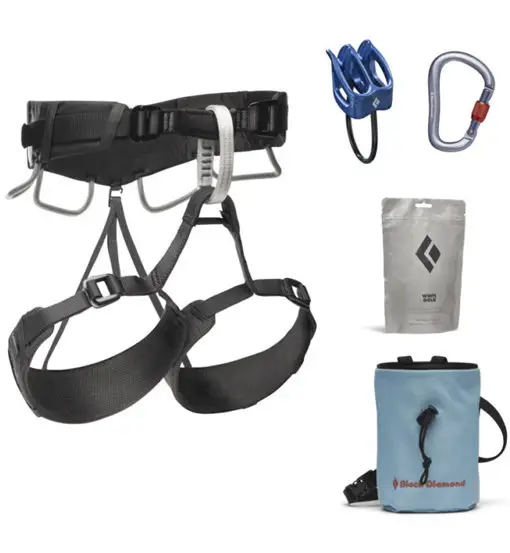 Momentum 4S Harness Package - kit da arrampicata Black
