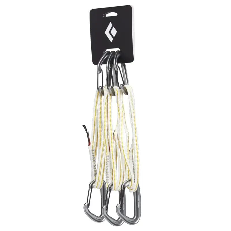 Moschettone da arrampicata Black Diamond Miniwire Alpine QD (x3)