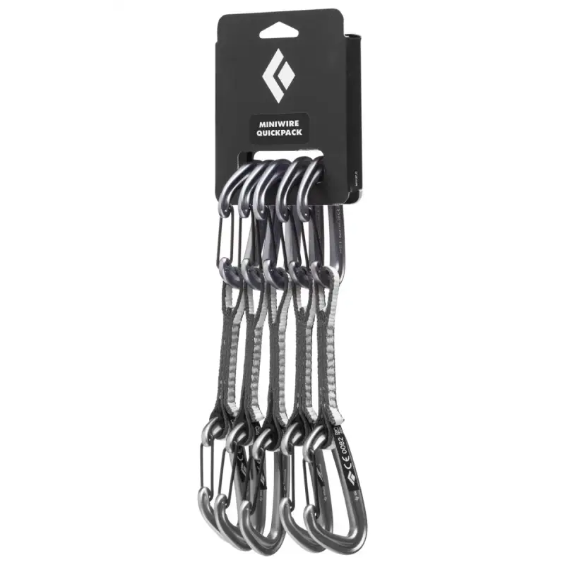 Moschettone da arrampicata Black Diamond Miniwire Quickpack