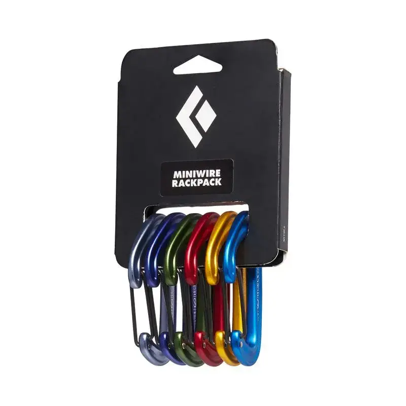 Moschettone da arrampicata Black Diamond Miniwire Rackpack