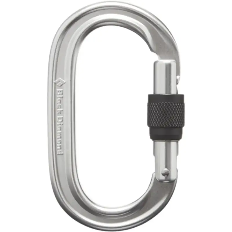 Moschettone ovale per arrampicata Black Diamond SCRWGT