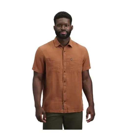 Scenic Route SS - camicia a maniche corte - uomo Orange