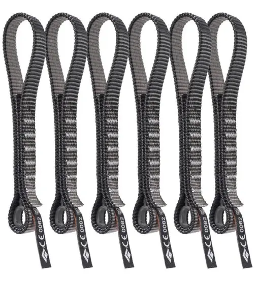 Standard Dogbone cm 6 Pack - fettuccia rinvio Black
