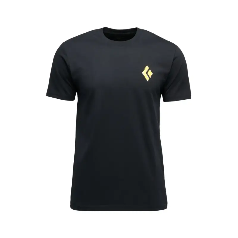 T-shirt Black Diamond Shredded