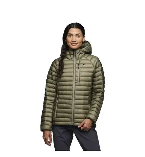 W Approach Down Hoody - giacca in piuma - donna Green