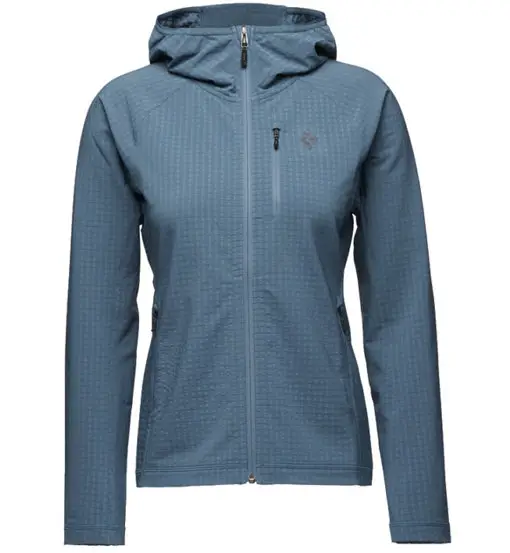 W Coefficient Storm Fz Hoody - giacca softshell - donna Blue