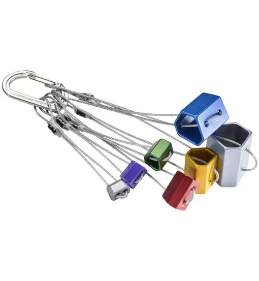 Wired Hexentric Set #4-10 - nuts Multicolor